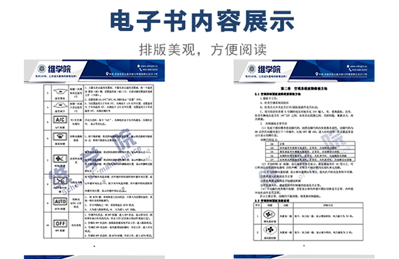 重汽HOWO空調(diào)系統(tǒng)維修手冊內(nèi)容展示