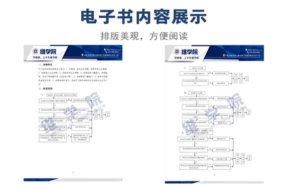 空氣懸掛座椅總成故障判斷及維修作業(yè)指導(dǎo)書內(nèi)容展示