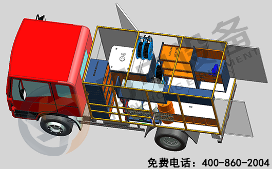 山東田中機械帶您看看道路救援服務(wù)車結(jié)構(gòu)布局